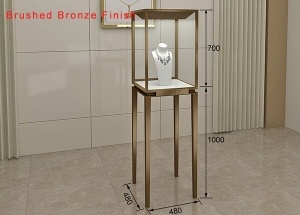 jewellery pedestal jewelry display cases