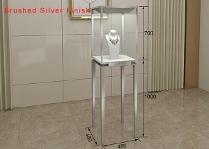 jewellery pedestal jewelry display cases