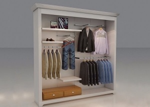 apparel wall display