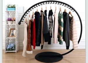 round hanging clothes racks