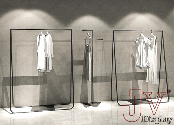 retail shop clothing racks