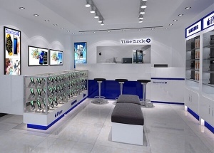 electronic shop furniture design