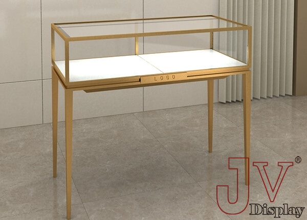 silver jewellery showcase design