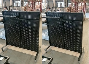 standing clothing display racks