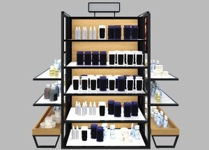 professional makeup display