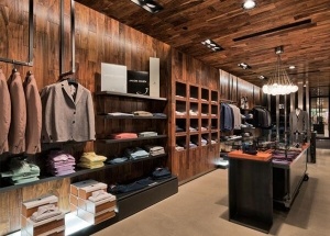 mens clothes shop interior design menswear display furniture
