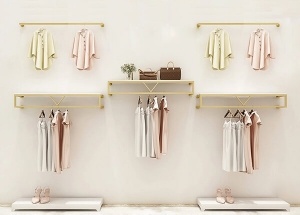 wall mounted clothes rack