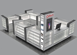 mobile phone accessories booth