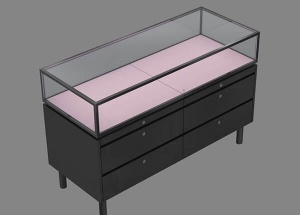 black jewelry case