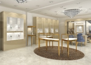 jewellery shop retail display cabinet