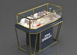 custom jewelry showcases for shop