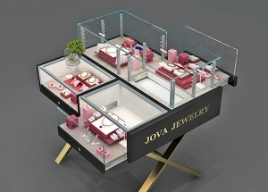 lighted jewelry display cases