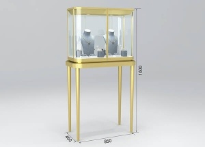 jewelry display cases full-vision jewelry showcase wholesale