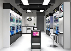 small cosmetic shop design ideas