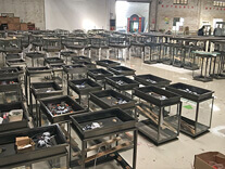 metal jewelry showcase suppliers
