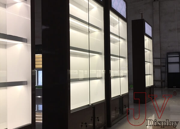 Ecofurnispaces jewelry wall showcases manufacturer
