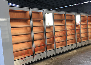 Canada cigar shop display furniture completed